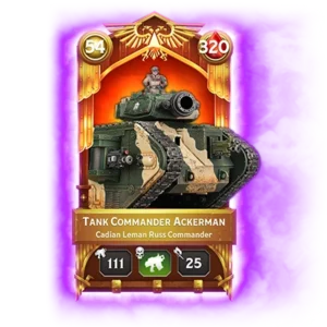 Tank Commander Ackerman Large Bundle