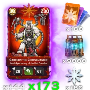 Garreon the Corpsemaster Large Bundle