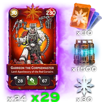 Garreon the Corpsemaster Small Bundle